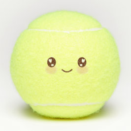 Pelotas De Tenis Emoji Kawaii Cute Emoticon