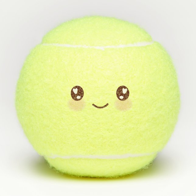 Pelotas De Tenis Emoji Kawaii Cute Emoticon (Anverso)
