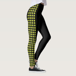 Pelotas de Tenis en la Costura Lateral, Leggings d