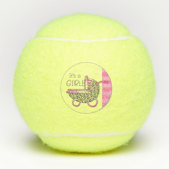 Pelotas De Tenis Es un Chica (Anverso)