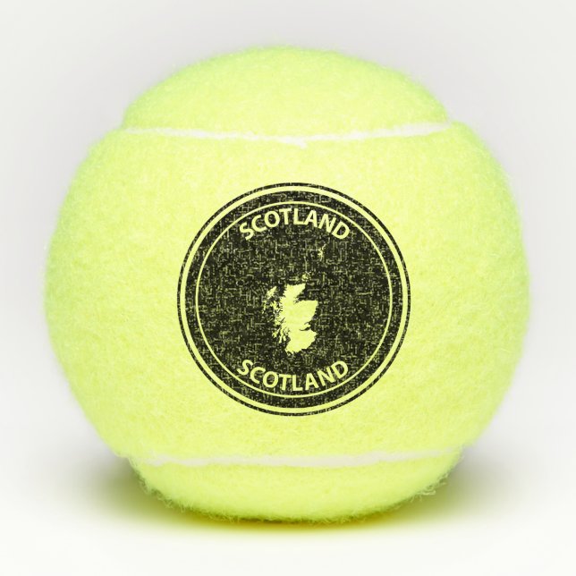 Pelotas De Tenis Escocia (Anverso)
