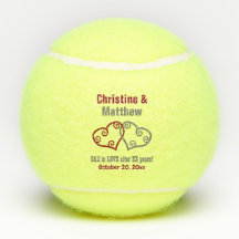 Favor del Aniversario del Boda de Corazones Unidos