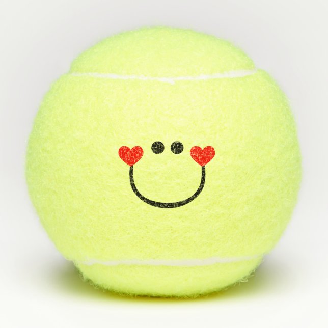 Pelotas De Tenis Feliz amor (Anverso)