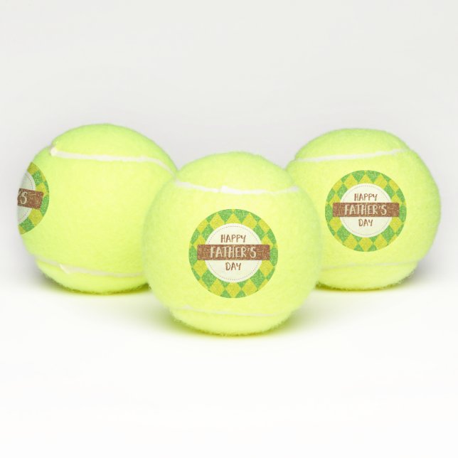 Pelotas De Tenis Feliz Día del Padre (Múltiples)
