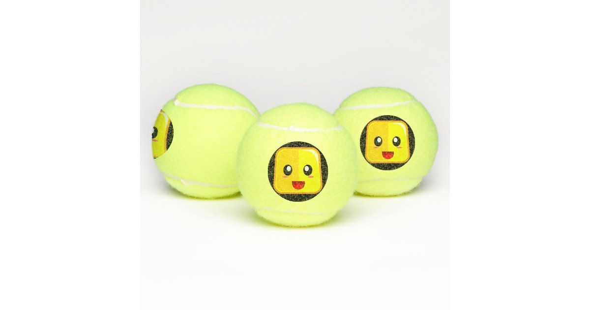 Pelotas De Tenis Feliz Emoji Cuadrada Divertida Practica De Deport Zazzle Es There are all emoji that you. zazzle