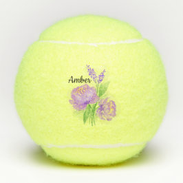 Pelotas De Tenis Floral
