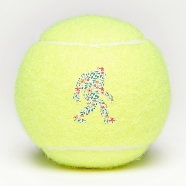 PELOTAS DE TENIS FLORAL BIGFOOT (Anverso)