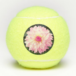 Pelotas De Tenis Flores rosadas