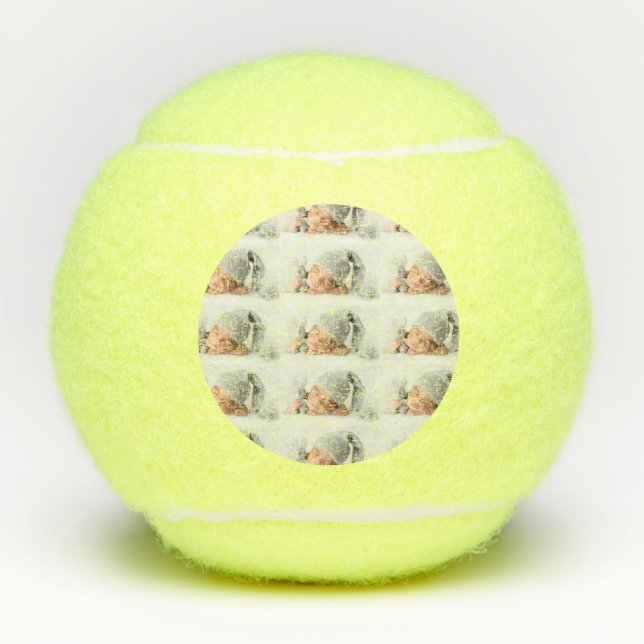 Pelotas De Tenis Foto (Anverso)