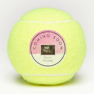 Pelotas De Tenis Foto de ultrasonido de Baby Shower Tennis Pregnanc