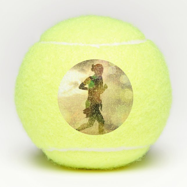 Pelotas De Tenis Foto impresa por Personalizado (Anverso)