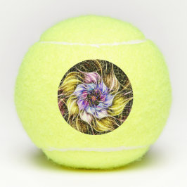Pelotas De Tenis fractal flower