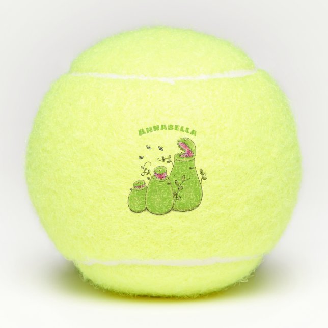 Pelotas De Tenis Fundido personalizado de plantas de jardinería ver (Anverso)