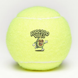 Pelotas De Tenis Gafas divertidas Aguacate