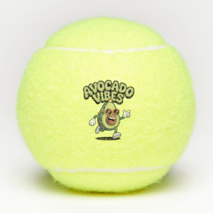Pelotas De Tenis Gafas divertidas Aguacate