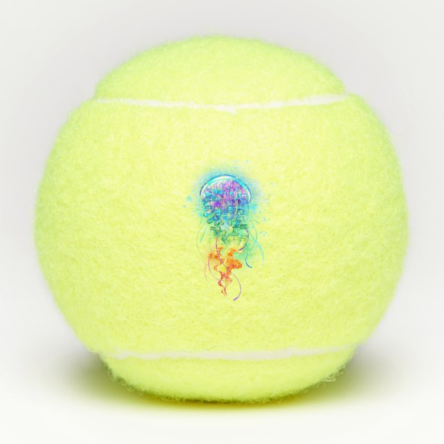 Pelotas De Tenis Gallito arcoiris (Anverso)