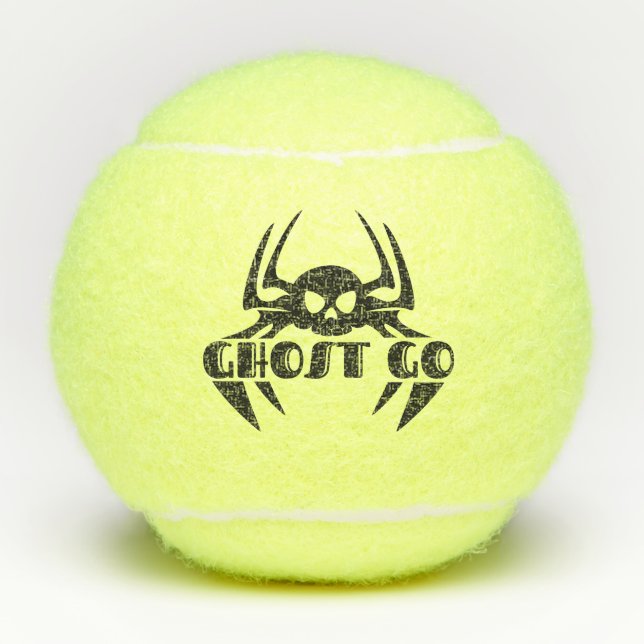 Pelotas De Tenis Ghost Go Spooky Season (Anverso)