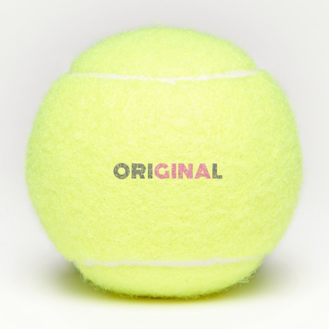 Pelotas De Tenis Gina Original (Anverso)