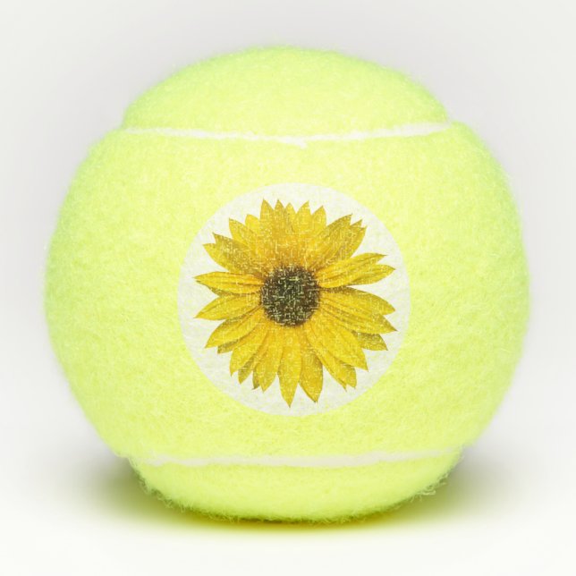 Pelotas De Tenis girasol (Anverso)