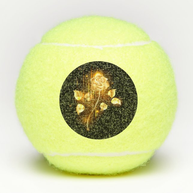 Pelotas De Tenis Golden rose ( gold rose ) (Anverso)
