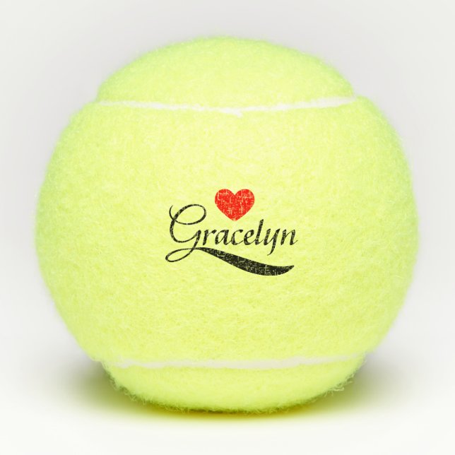 Pelotas De Tenis Gracelyn (Anverso)