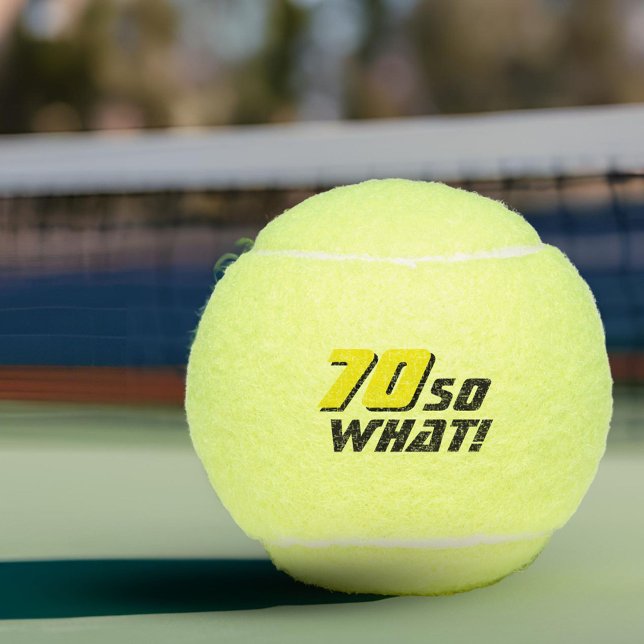 Pelotas De Tenis Gracioso 70, así que qué Inspirador Cotización 70  (Subido por el creador)