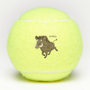 Pelotas De Tenis Gracioso ilustracion de personalizado de afeitar d