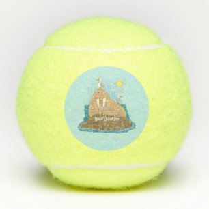Pelotas De Tenis Gracioso ilustracion personalizado de moras felice