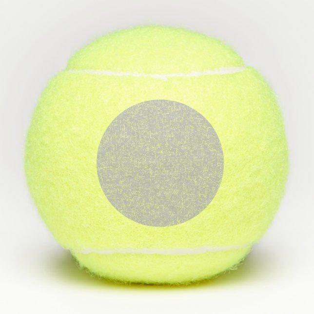 Pelotas De Tenis Gris Ceniza, Nube, Semilla Algodón, (Anverso)