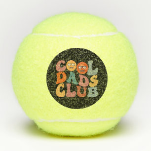 Pelotas De Tenis Guay Dads Club Dad Día del Padre Retro Groovy