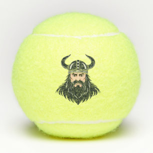 Pelotas De Tenis guerrero vikingo
