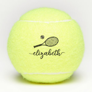 Pelotas De Tenis Guión elegante personalizado
