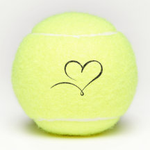 Hear Mark Durable Tennis Ball for Active Players