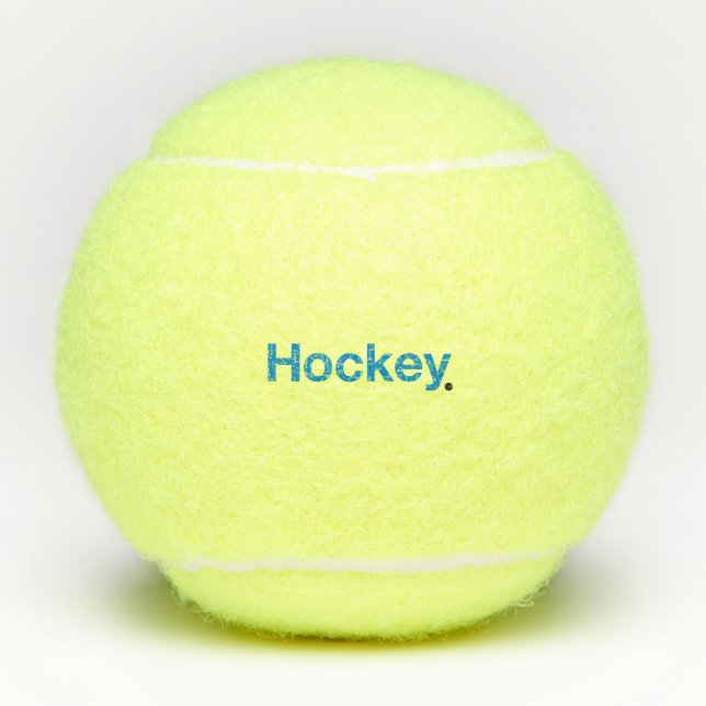 Pelotas De Tenis Hockey (Anverso)