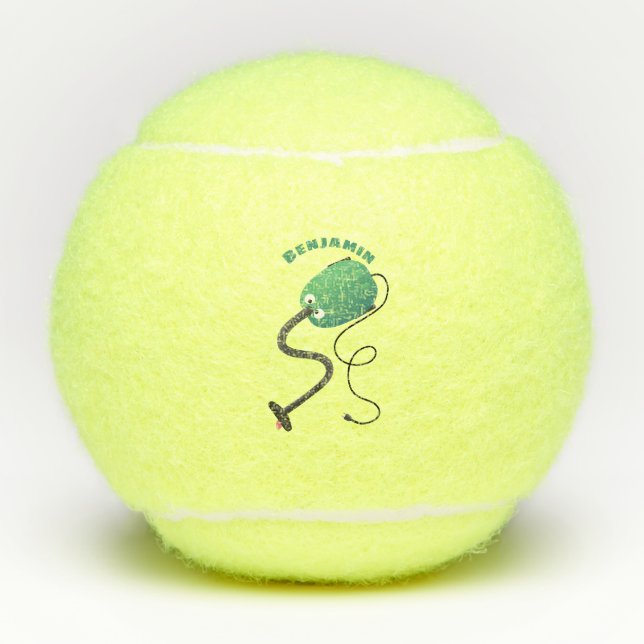 Pelotas De Tenis Humor del personalizado de aspiradora de cuajo (Anverso)