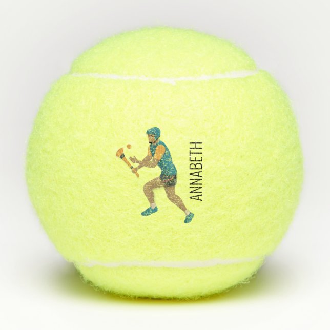 Pelotas De Tenis Huracán (Anverso)