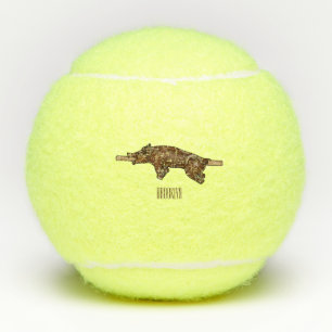 Pelotas De Tenis Ilustracion de personalizado asado de cerdo / cerd