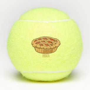 Pelotas De Tenis Ilustracion de personalizado circular