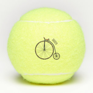 Pelotas De Tenis Ilustracion de personalizado de bicicletas de alta