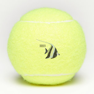 Pelotas De Tenis Ilustracion de personalizado de peces moro