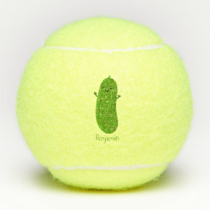 Pelotas De Tenis Ilustracion de personalizado de piquetes alegres