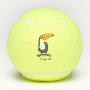 Pelotas De Tenis Ilustracion de personalizado toscano feliz