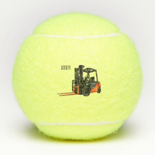 Pelotas De Tenis Ilustracion del personalizado de elevación de la h