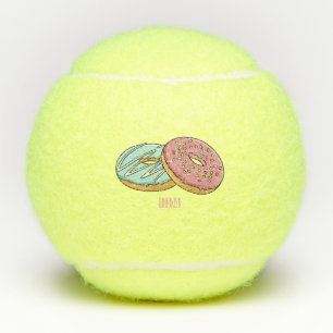 Pelotas De Tenis Ilustracion Donut personalizado