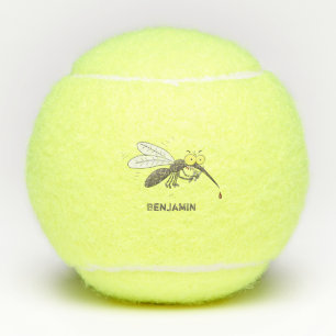Pelotas De Tenis Ilustracion personalizado de insectos de mosquitos