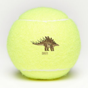 Pelotas De Tenis Ilustracion personalizado de Kentrosaurus