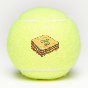 Pelotas De Tenis Ilustracion personalizado de Lasagna