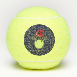 Pelotas De Tenis Ilustracion personalizado de luciérnaga de bichos