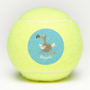 Pelotas De Tenis Ilustracion personalizado de pájaro dodo gracioso