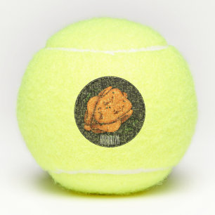 Pelotas De Tenis Ilustracion personalizado de pollo asado
